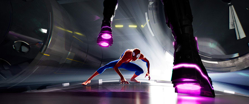The animation in Spider-Verse is out of this world.